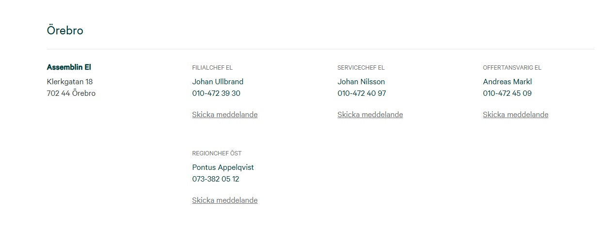 Assemblin EL Örebro